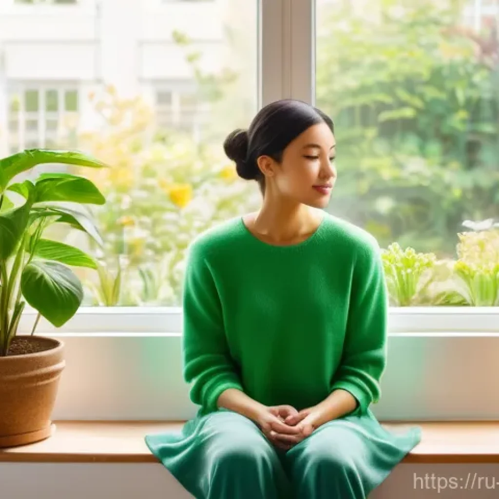 맹자의 철학 - **Nurturing Inner Sprouts of Goodness:**
A vibrant and detailed illustration depicting a diverse...