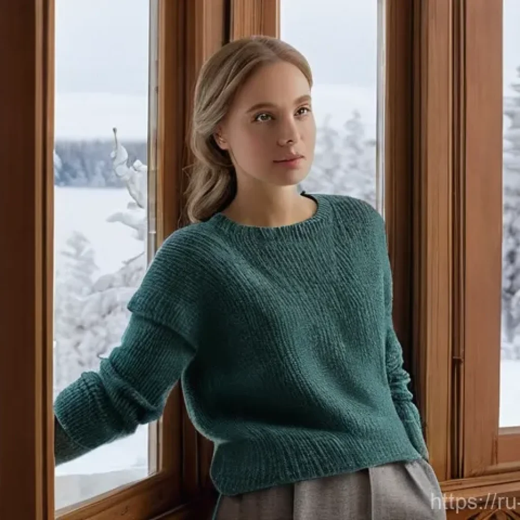 유교에서 충의 개념 - **Prompt: The Inner Compass of Serenity**
    "A young Russian woman in her late twenties or early t...